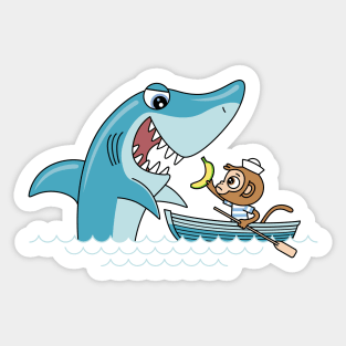 hungry Sticker